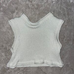Viral Crop Tank Top Sweater